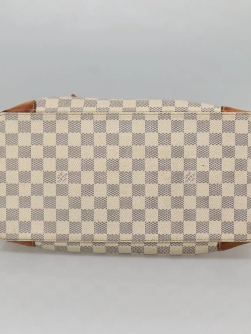 LOUIS VUITTON Damier Azur Hampstead MM Tote Bag N51206 LV Auth ep8433 - Picture 7 of 16